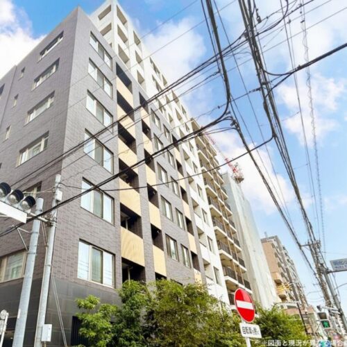 【仲介手数料無料】ジオ文京千石 5階 1SLDK 北西・北東向き角部屋 55.92㎡