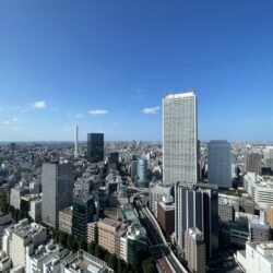 北方向にはサンシャイン60を望めます。 