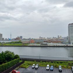 ６階×南向きのリバービュー、東京スカイツリーを望めます！