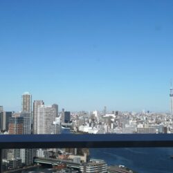 北向き×東京スカイツリー・朝潮運河を望む眺望