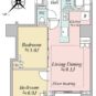 7階・北西向きの角部屋
