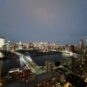北東向き眺望（浜離宮・築地再開発・スカイツリー）