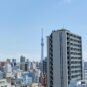 共用部からの眺望（12階非常階段から）スカイツリーが望めます