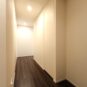 玄関 玄関を開けた時、ダイレクトに部屋内が見えないように配慮した間取り