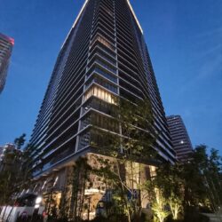 総戸数815戸・地上34階建て、地域を代表するランドマーク性を備えた大型タワーマンションです外観