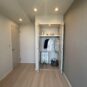 クローゼットがあり収納もばっちり！