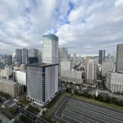 都心方面を望む眺望