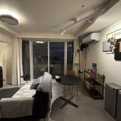 19階建て、15階部分、北西角部屋のため、眺望良好