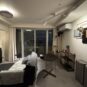 19階建て、15階部分、北西角部屋のため、眺望良好