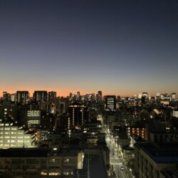 西側は少し離れていますが、東京タワーも望めます！