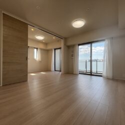 15.7帖LDK部分、ゆとりがあり広々とした室内