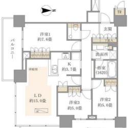 3LDK間取