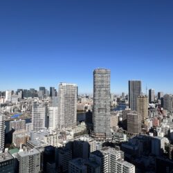 眺望（隅田川、都心を北向き望む）