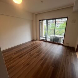 リビングからは隣地の自然を眺めることができます。