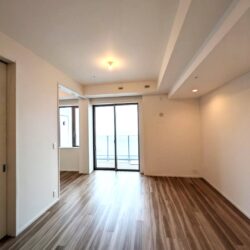 17.5帖リビングルーム。4.8帖の洋室とつなげることも可能