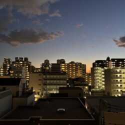 朝から夜まで眺望が楽しめます