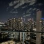 タワーマンション群をのぞむ夜景