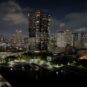 バルコニーからの夜景
