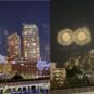 住戸から花火を望む眺望（幕張ビーチ花火フェスタ2025）