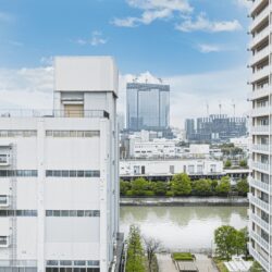 眺望CG※左側の倉庫は建て替え予定です外観