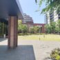 敷地内には開放的な緑地空間もあります