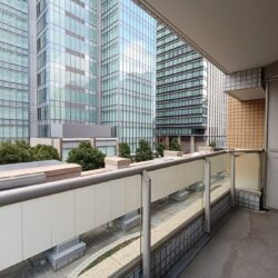 東側バルコニーからの眺望