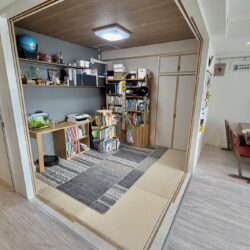 5.0帖の和室　洋室とつなげてご使用いただくことで22.1帖のLDKに和室