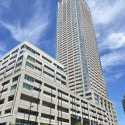 「月島」駅直結・ランドマークタワーマンション外観