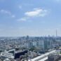 東京スカイツリーを望む眺望です