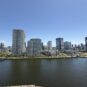 晴海運河を望む眺望