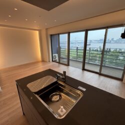 キッチンからの景色も良く、料理が捗りそうです