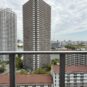 北東向き、バルコニーからの眺望（スカイツリー向き）