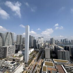 北向きで抜け感のある眺望