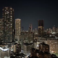 眺望　北方向（夜景）
