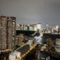 築地市場跡地・浜離宮から都心の夜景を望む眺望