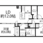 3LDK（LD12.0帖+K3.4帖+洋室7.0+洋室6.0帖+洋室5.1帖）