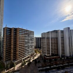 晴海ふ頭公園方面を望む眺望