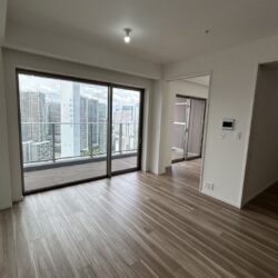 床暖房つき　約10帖のリビング・ダイニング