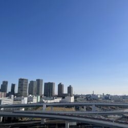豊洲・東雲方面を望む眺望