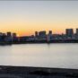 新豊洲・有明方面ビュー(夕景)